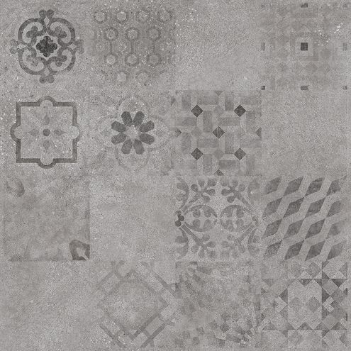 Grey Pattern 60 x 60