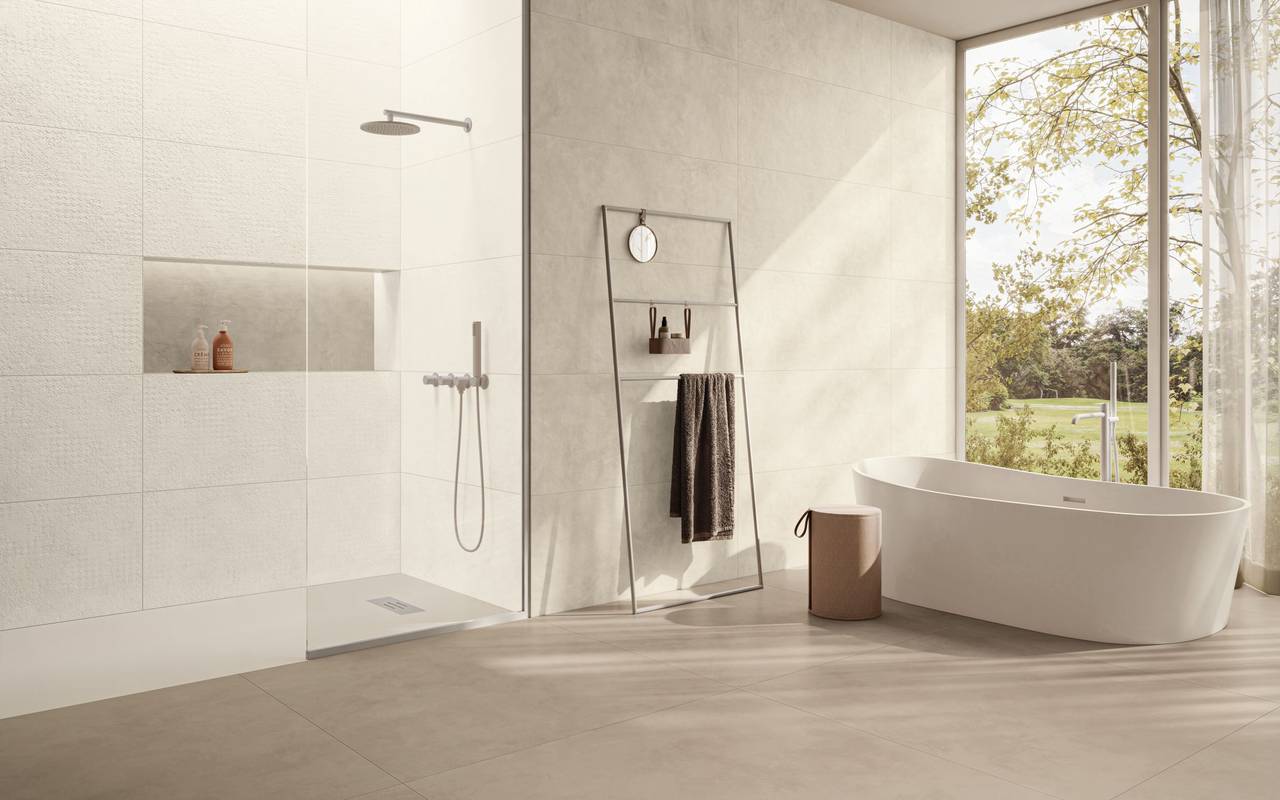 Supergres Colovers+ betonlook tegels bij Brabant Tegels