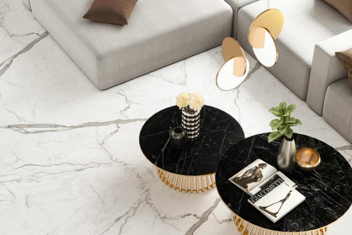Woonkamer tegels